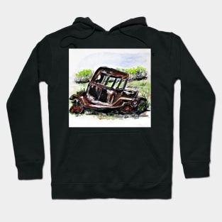 Wrecked And Rusting Hoodie